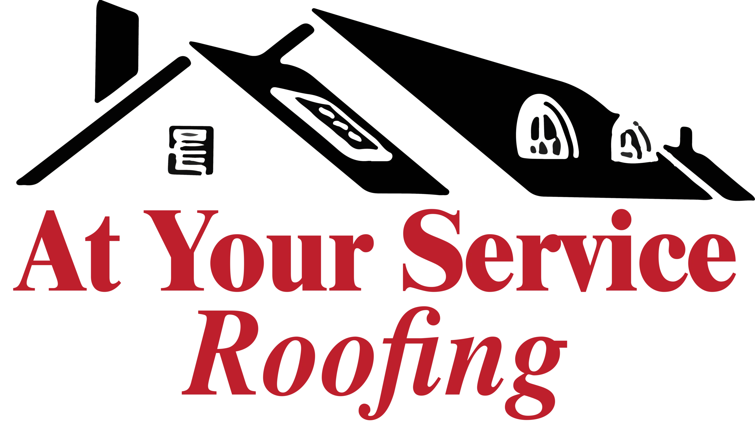 at your service roofing logo