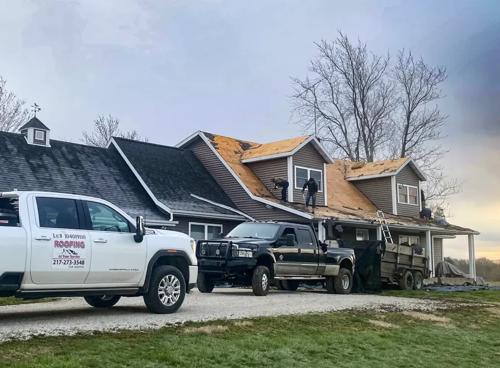 residential roofing repair company near taylorville illinois