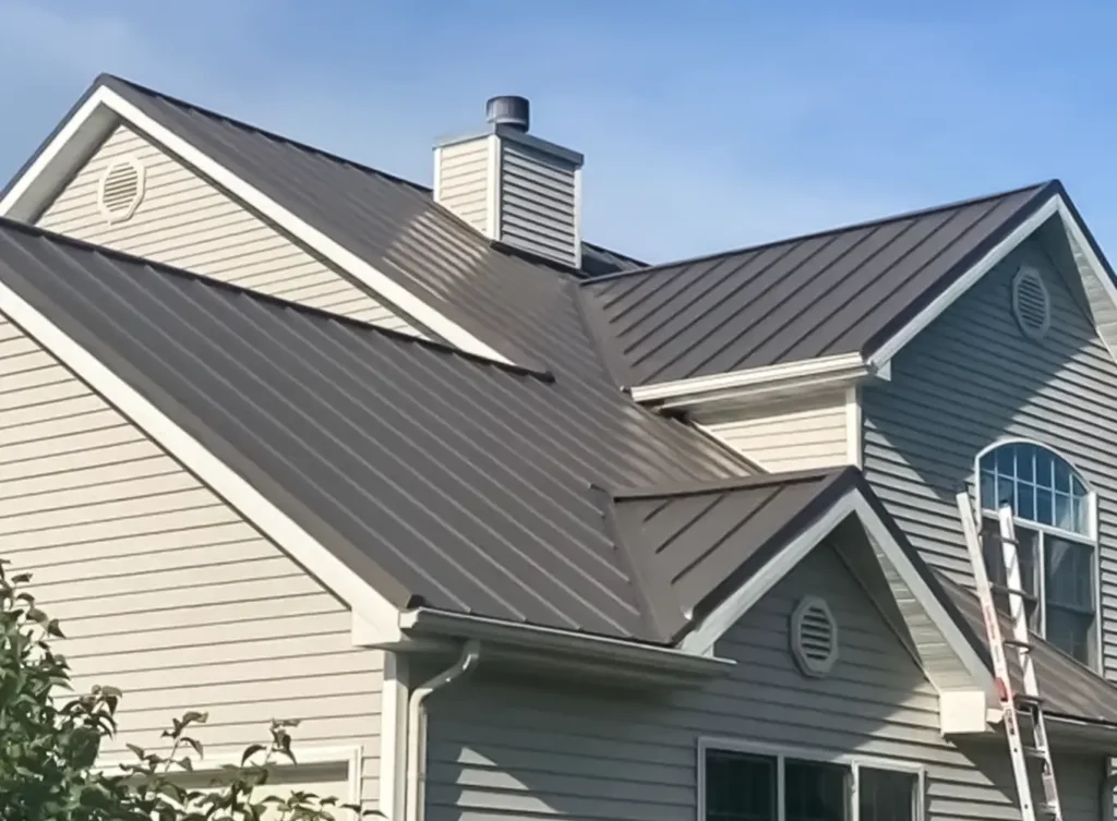 roofing installation for metal roofs, shingle roofs, and flat roofs in greenville il